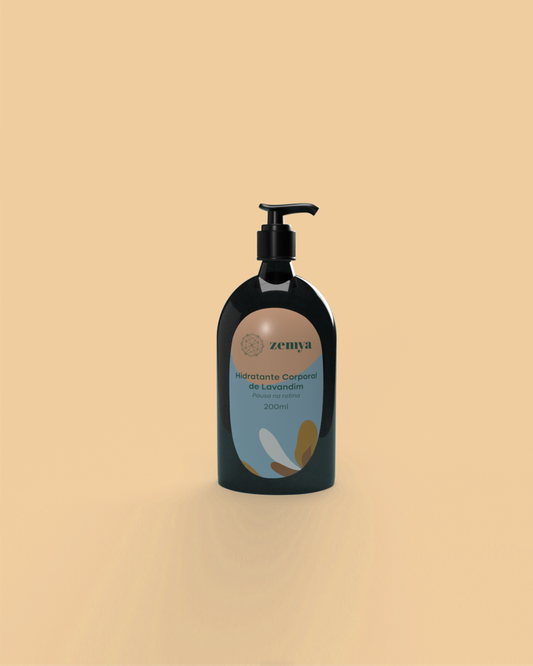 Hidratante Corporal Vegano - Zemya Lavandim 200 gramas