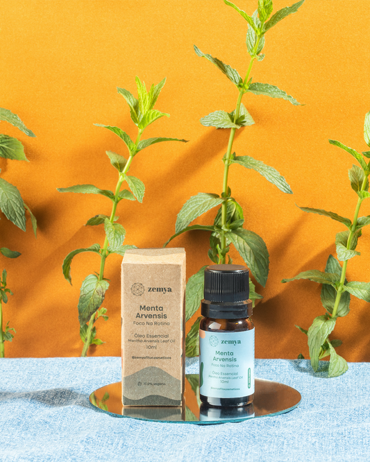 Óleo Essencial Zemya - Menta Arvensis 10 ml