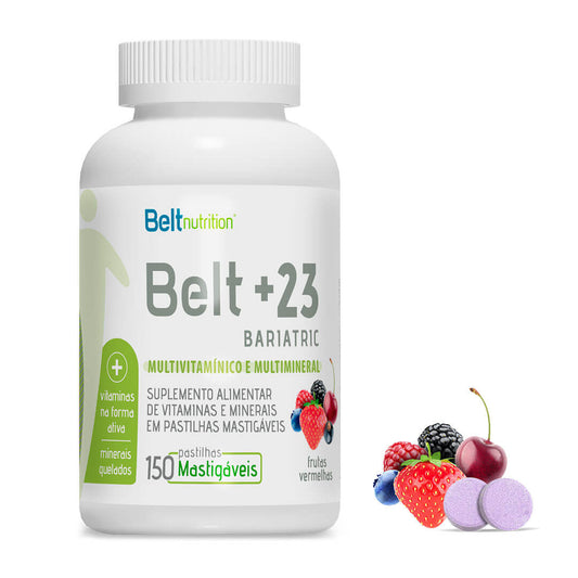Belt+23 Bariatric MASTIGÁVEL Frutas Vermelhas