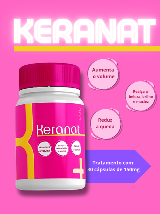 KERANAT™ SUPLEMENTO CAPILAR - 150 MG C/30 CAPSULAS
