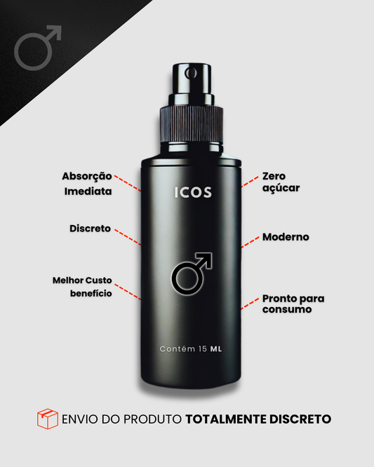 ICOS TADALAFILA SPRAY POTENCIALIZADOR MASCULINO 15ML