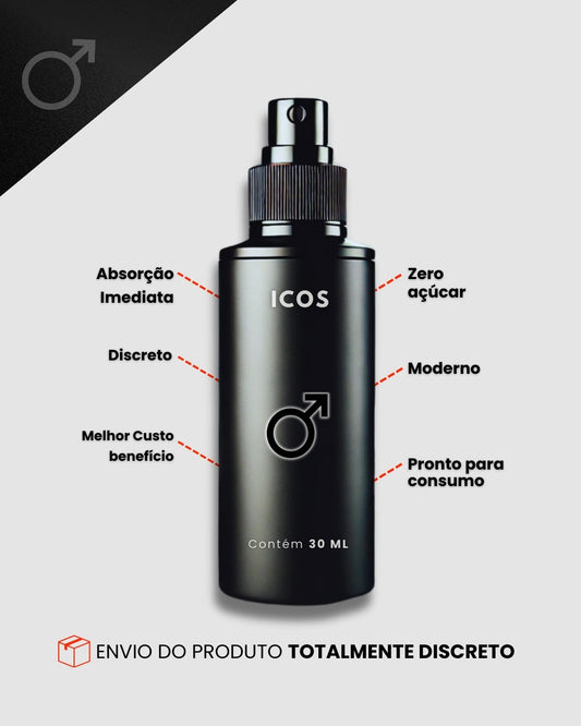 ICOS TADALAFILA SPRAY POTENCIALIZADOR MASCULINO 30 ML