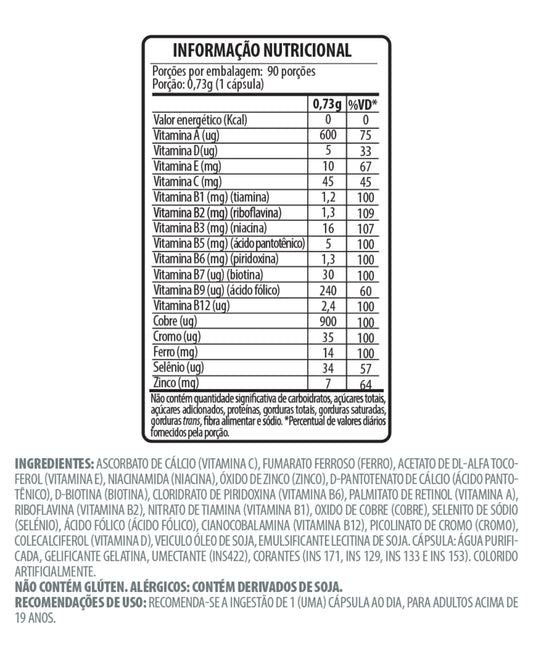 BELT HAIR NAIL AND SKIN PLUS - 90 CAPSULAS