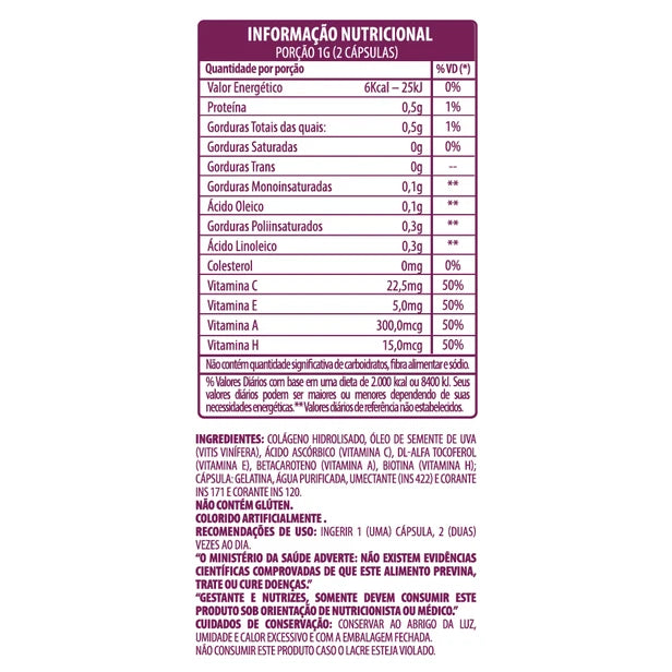 Belt Colágeno Plus Hidrolisado 60 capsulas