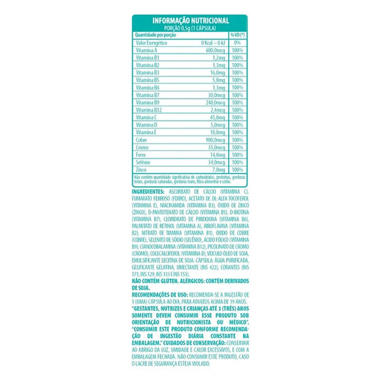 Belt Hair, Nail and Skin Plus - Cápsulas Gelatinosas