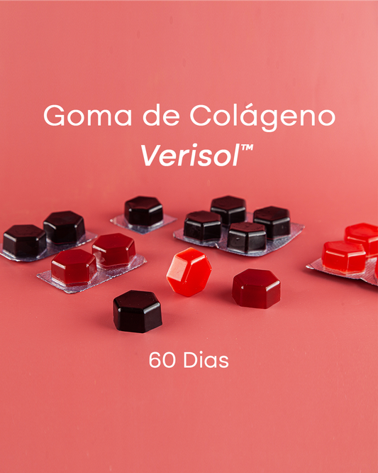 Colágeno Verisol® 2.5g c/ 60 gomas 10 g - Natrium