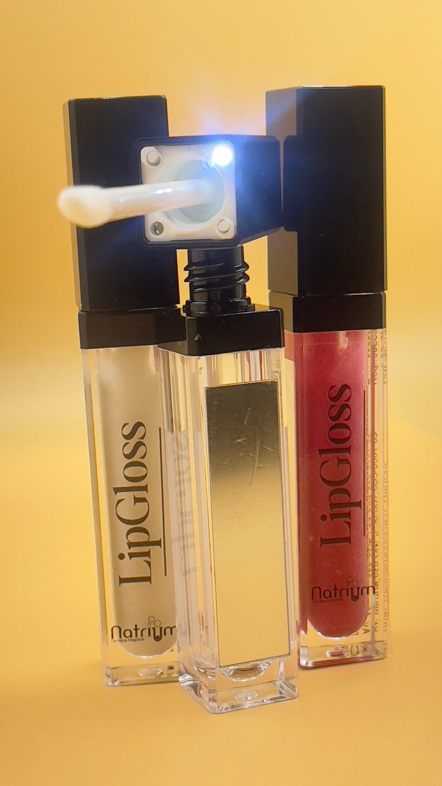 Lip Gloss Efeito Plump Rosa - Natrium