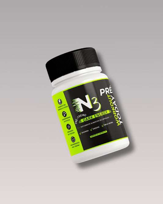 PRÉ-TREINO N3 DARK ENERGY 60 CAPSULAS