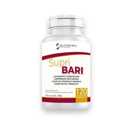 Supri - 120 capsulas - Suplemento Alimentar Mastigáveis