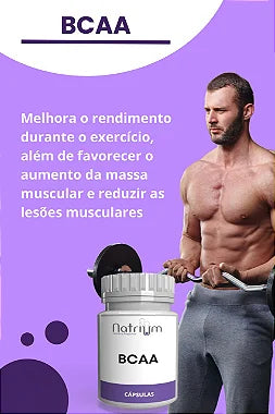 BCAA 1000 mg - C/30 capsulas - Natrium