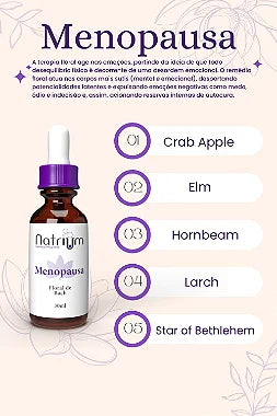 Floral de Bach - Menopausa 30 ml - Natrium