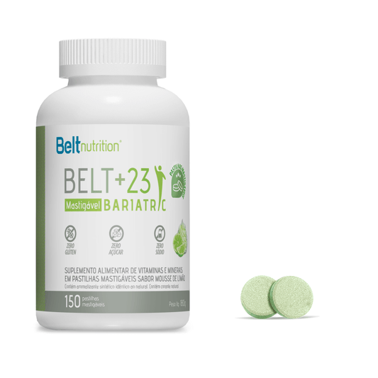 Belt+23 Bariatric MASTIGÁVEL Mousse de Limão