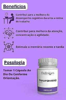 Neuravena 300 mg c/30 capsulas - Natrium