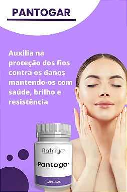 Pantogar c/ 90 capsulas - Natrium