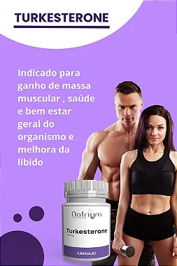 Turkesterone 500 mg c/ 30 capsulas - Natrium