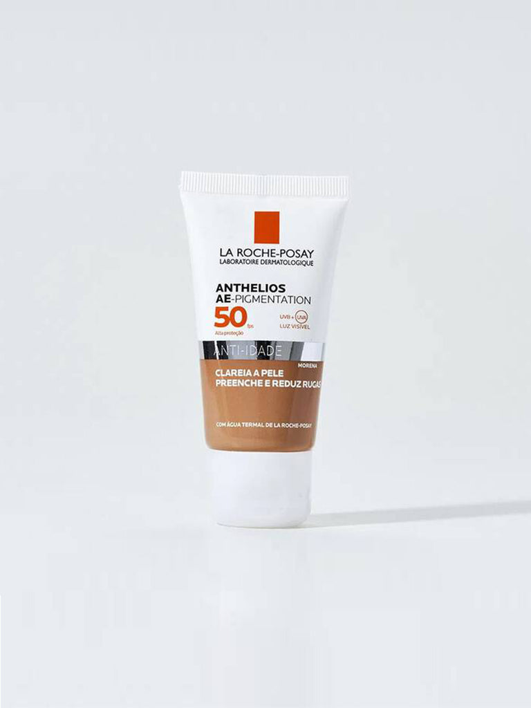 Protetor Solar anti-idade La Roche Posay - Anthelios Ae-Pigmentation FPS50 - Morena