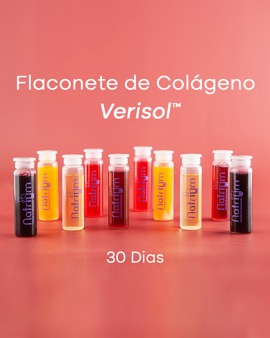 Colágeno Verisol® 2.5 g c/30 flaconetes 10 ml - Natrium