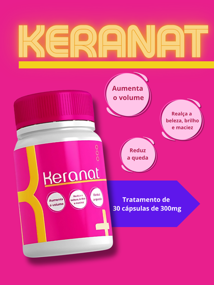 KERANAT™ SUPLEMENTO CAPILAR - 300 MG C/30 CAPSULAS