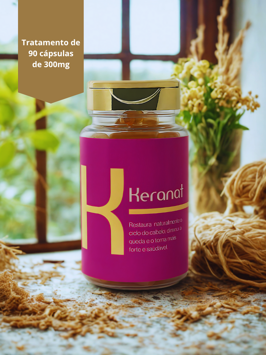 KERANAT™ SUPLEMENTO CAPILAR  - 300 MG C/90 CAPSULAS