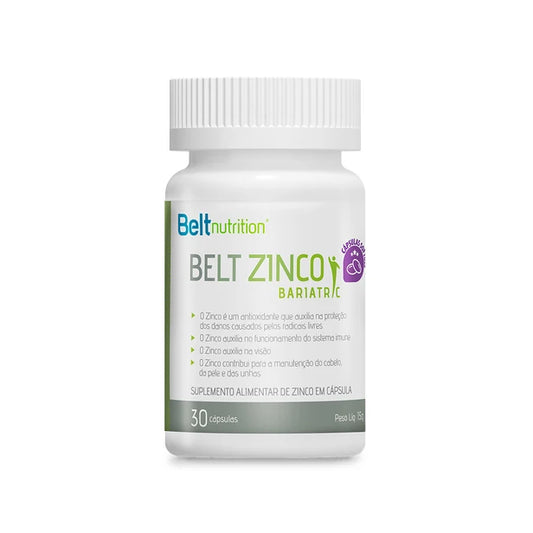 Belt Zinco Bariatric - 30 capsulas Softgel