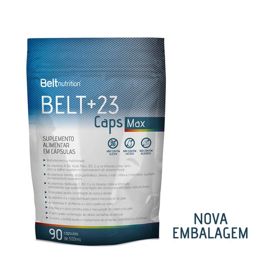 Belt +23 Caps Max - Muito Mais Vitaminas E Minerais