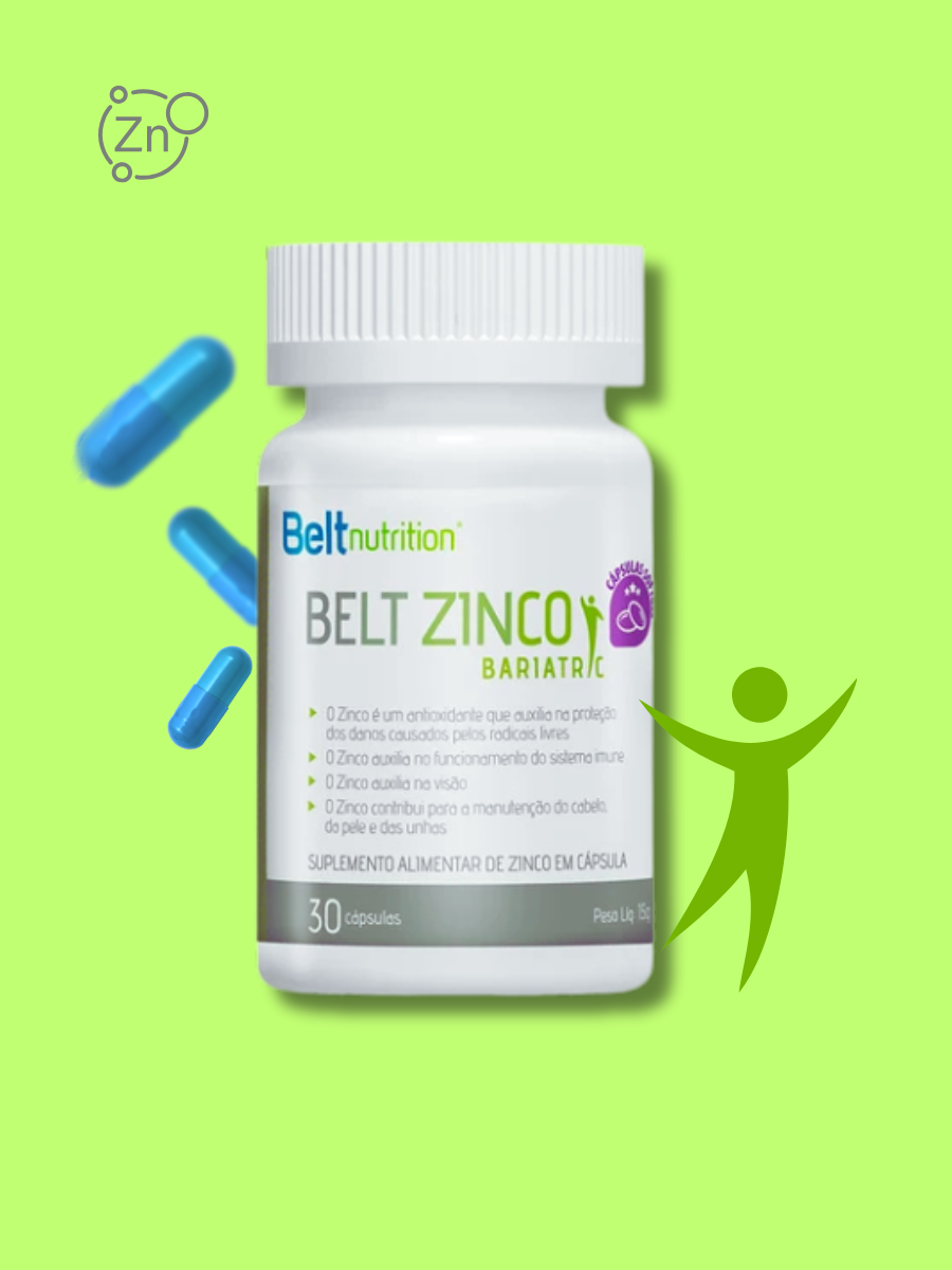 Belt Zinco Bariatric - 30 capsulas Softgel
