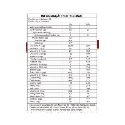 Supri - 120 capsulas - Suplemento Alimentar Mastigáveis