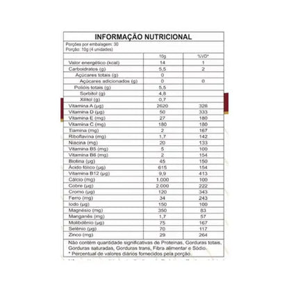 Supri - 120 capsulas - Suplemento Alimentar Mastigáveis