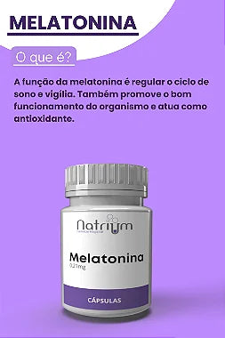 Melatonina 0,21 mg C/30 capsulas - Natrium