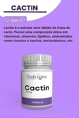 Cactin 500 mg C/30 capsulas - Natrium